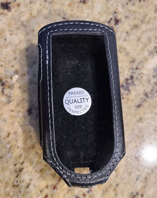 Krusell Blaze Multidapt Leather Case for Flip Phones Black Belt Clip