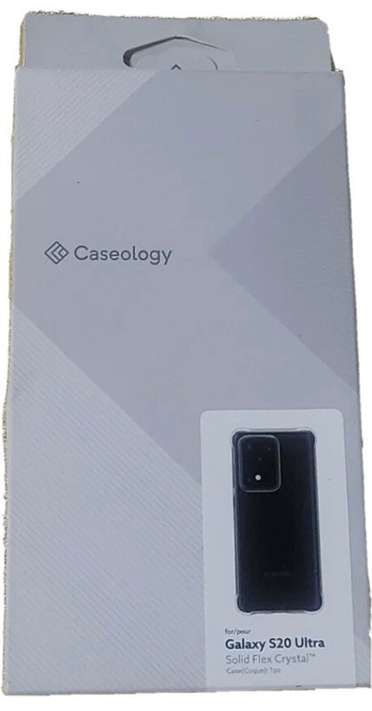 For Samsung Galaxy S20 Ultra Case Caseology Solid Flex Crystal Clear