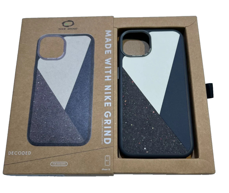 Decoded Nike Grind Phone Case for Apple iPhone 13 Black/Gray