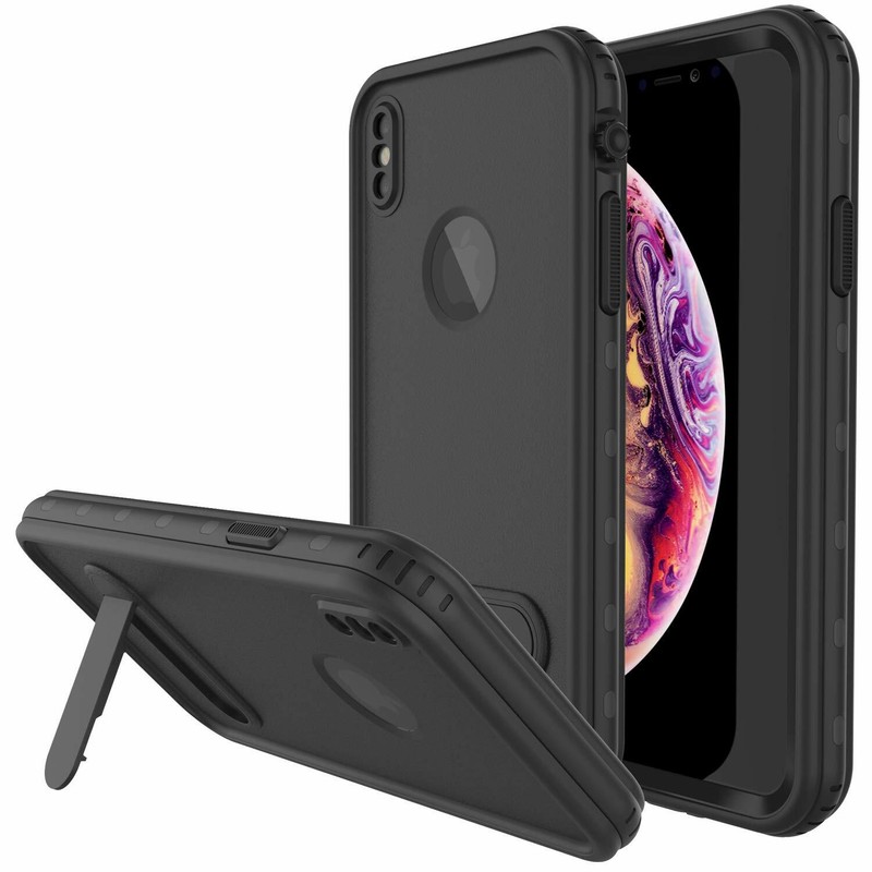 For iPhone Xs Max Waterproof Case Underwater Shockproof Cover Screen Protector