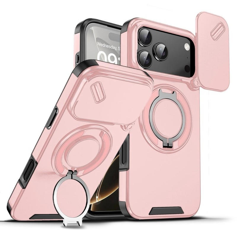 CASE SMARTPHONE Rugged Ring Case for iPhone 17 Pro Max, Multiple Colors