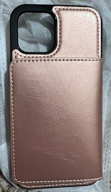 Kihuwey – Rose Gold WALLET CASE For iPhone 12 Pro Max