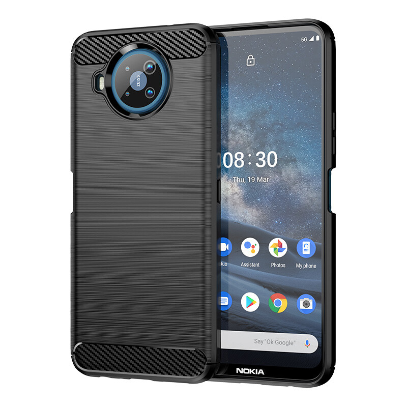 For Nokia 8 V 3V 8.3 5.3 2.3 7.2 6.2 4.2 3.2 Brushed Shockproof TPU Case Cover