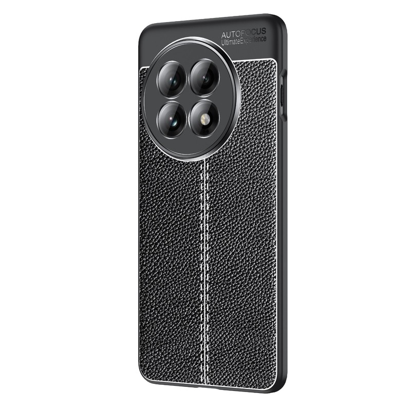 Magnetic PU Leather Plain Rugged Case + Tempered Glass For OnePlus 13T 12 11 gallery
