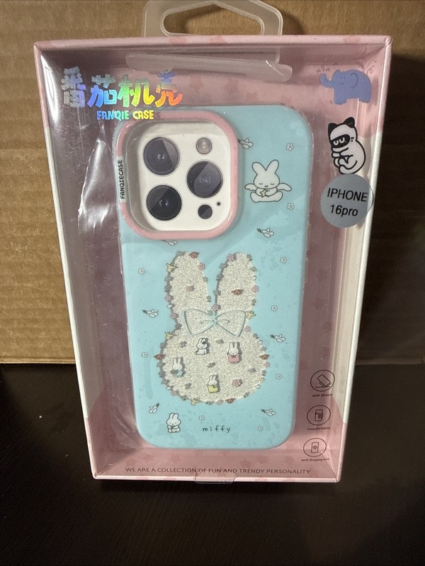 Miffy Themed I phone 16 phone Case
