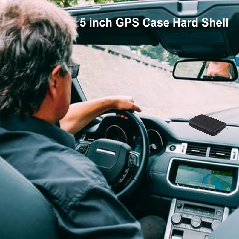 5.2 Inch Hard Gps Case 5 Inch Protective Pouch Storage Bag Carrying Drive Case W gallery