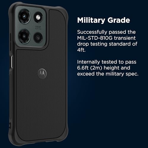 Rugged Protective Case- - Precision Moto G (2025/2026) & G Play (2026) Black gallery