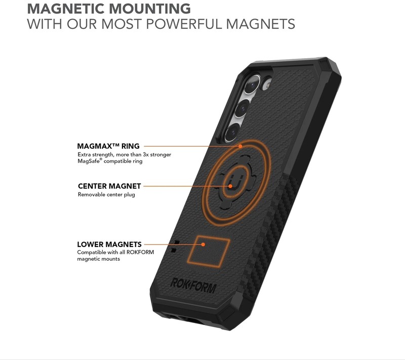 ROKFORM Samsung Galaxy S23+ Magnetic Rugged Case 310801P gallery