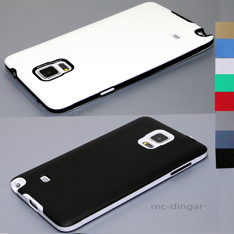 Luxury Soft Rubber Matte Hard Bumper Case Cover For Samsung Galaxy Note 4 5 S8 +