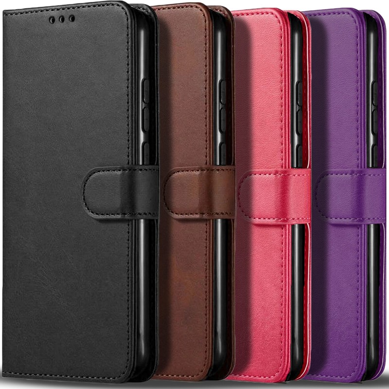 For iPhone SE 8 7 6S Plus 2020 Case Phone Cover Shockproof Wallet+Tempered Glass