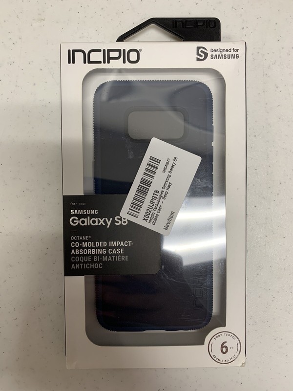 Incipio Octane Co-Molded Case/Cover For Samsung Galaxy S8 – Deep Navy