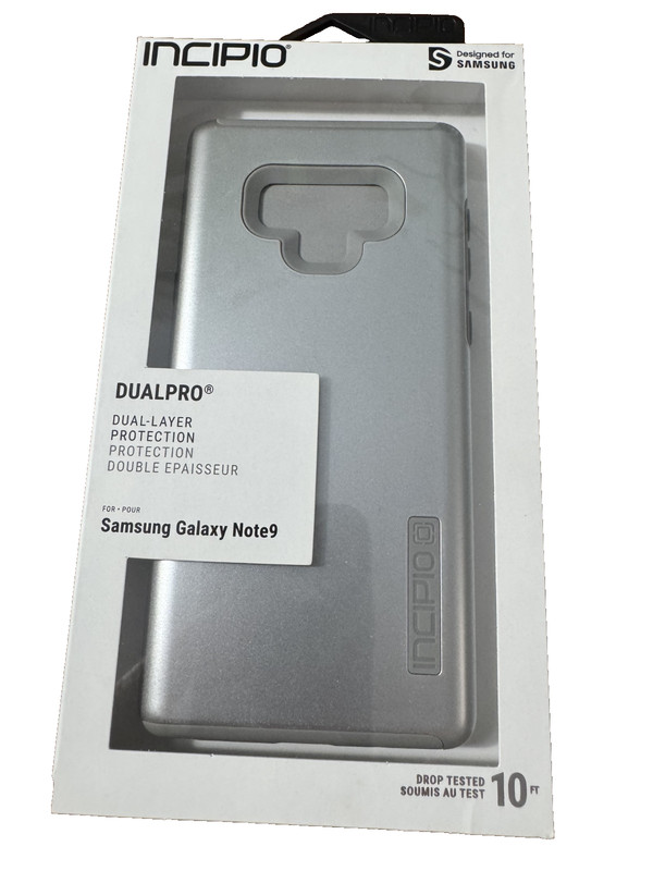 Incipio DualPro Case for Samsung Galaxy Note 9 – Gray