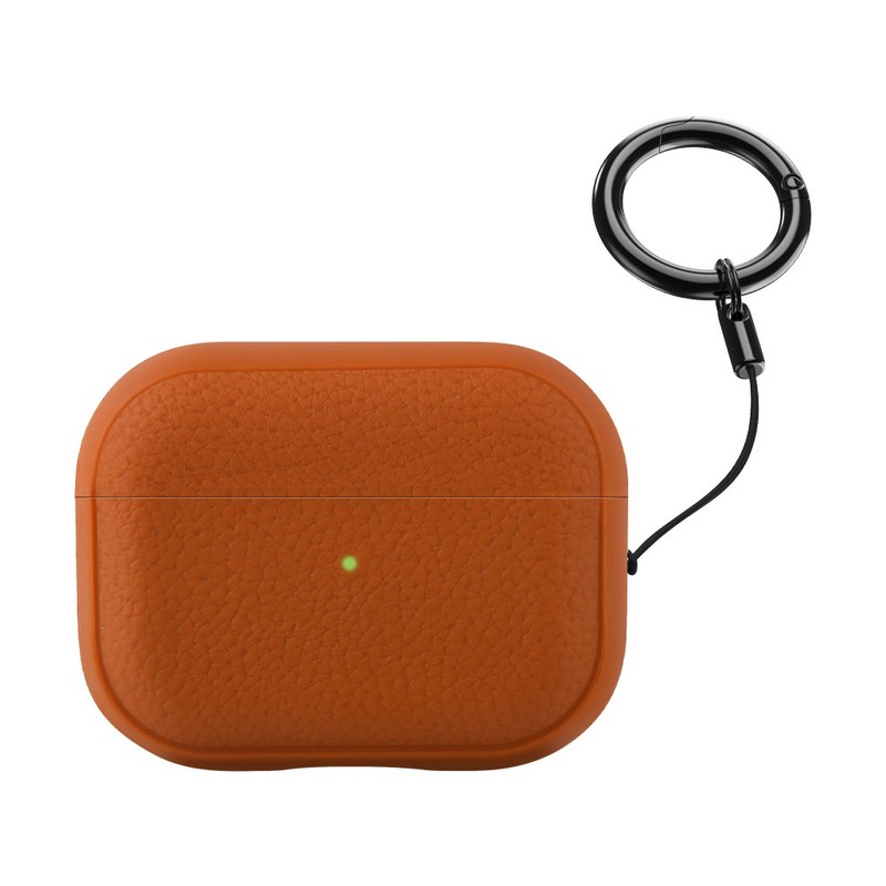 For Airpods Pro 3 (2025) Airpods 4/3 Shockproof Leather Protective Case+Keychain gallery