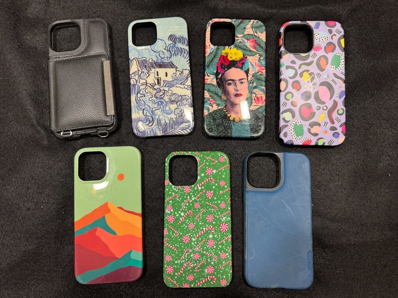 Lot of 7 iPhone 12 Pro Max Cases – Casely & Smartish