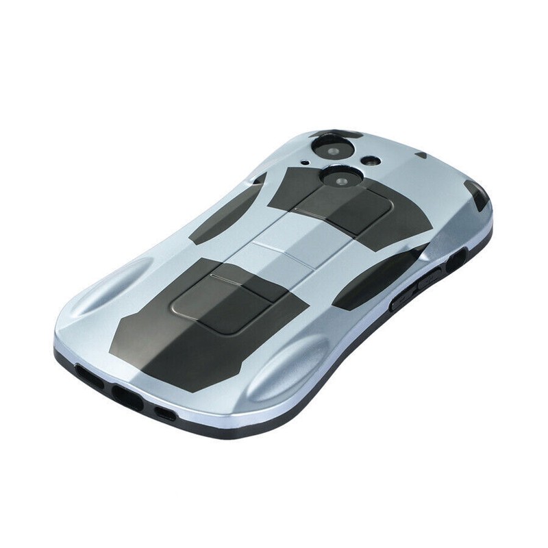 Sport 3D Racing Car Phone Case for iPhone 16 15 14 13 12 11 Pro Max XR XS 7 8 SE