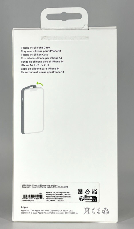 OEM Apple Magsafe Silicone Case for iPhone 14/14 Pro/14 Plus/14 Pro Max-Midnight gallery