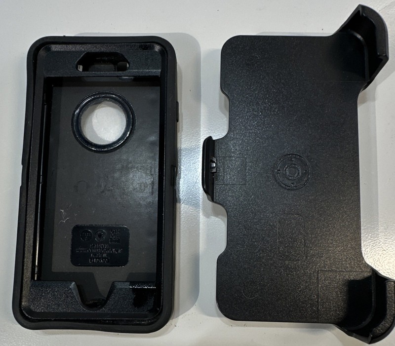 OtterBox Black Rugged Heavy Duty Hard Case Holster Clip Rigid Plastic gallery