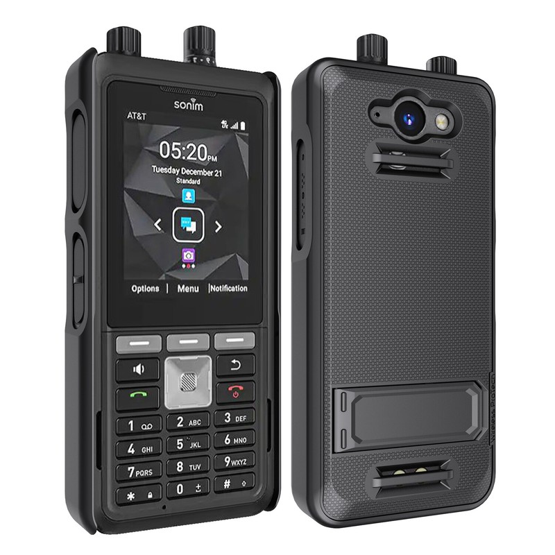 For Sonim XP5PLUS (XP5900) Shell Case with Kickstand and Screen Protector