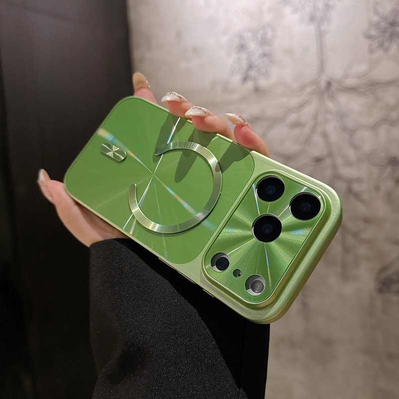 CD Texture Magnetic Case For iPhone 17 Pro Max 16 15 14 13 Precise Lens Cutout gallery