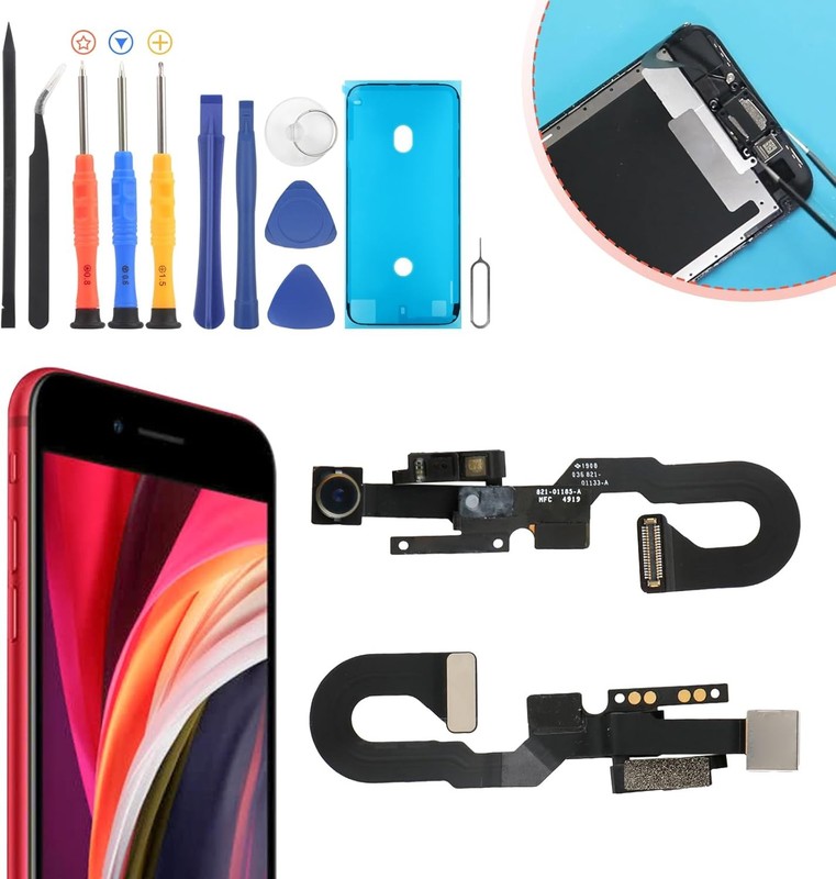 For iPhone SE 2020 SE 2022 Front Camera Replacement for iPhone 8 7MP Facing