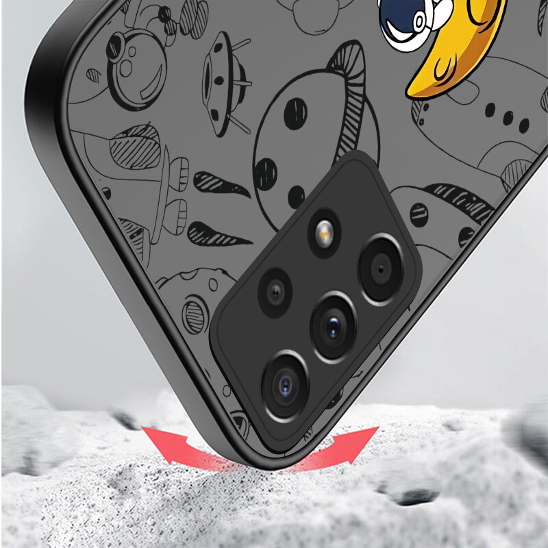 Astronaut Matte Hard Case For Samsung Galaxy S23 Ultra S22 S21 FE A53 A52s Cover gallery