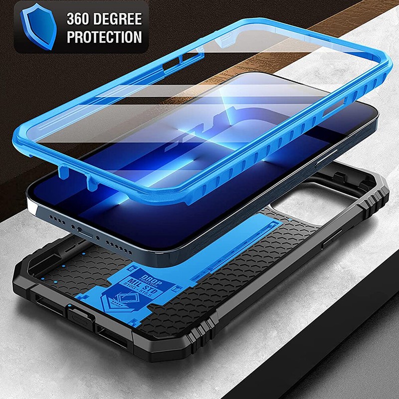 For iPhone 13 Pro Max 13 Pro 13 13 Mini Case | Poetic [with Kickstand] Cover gallery