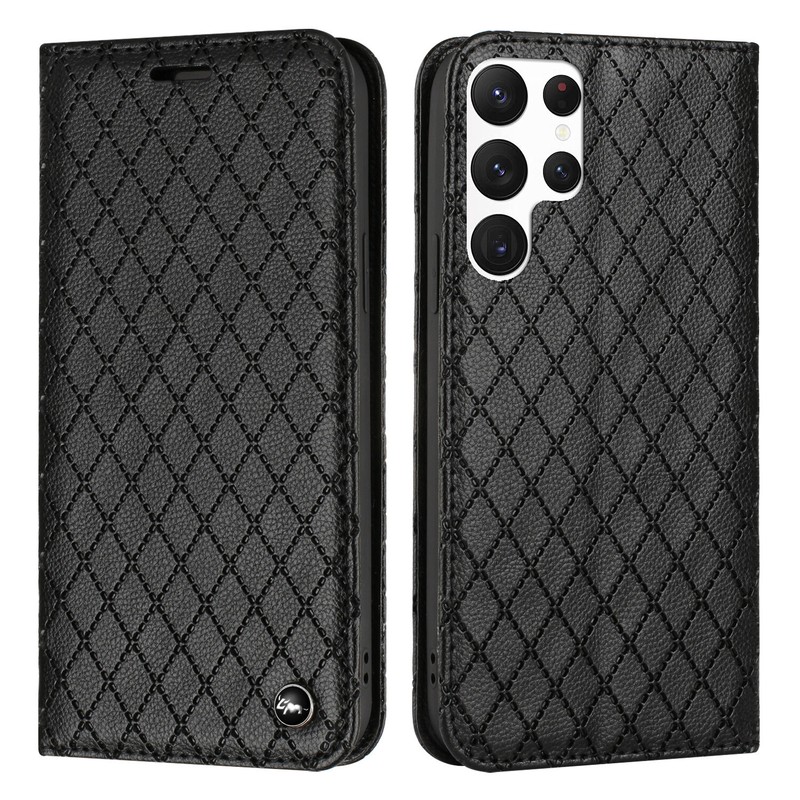 Luxury Leather RFID Wallet Case Fr Samsung Galaxy S25 Ultra/S25 Edge/S24/S23/S22