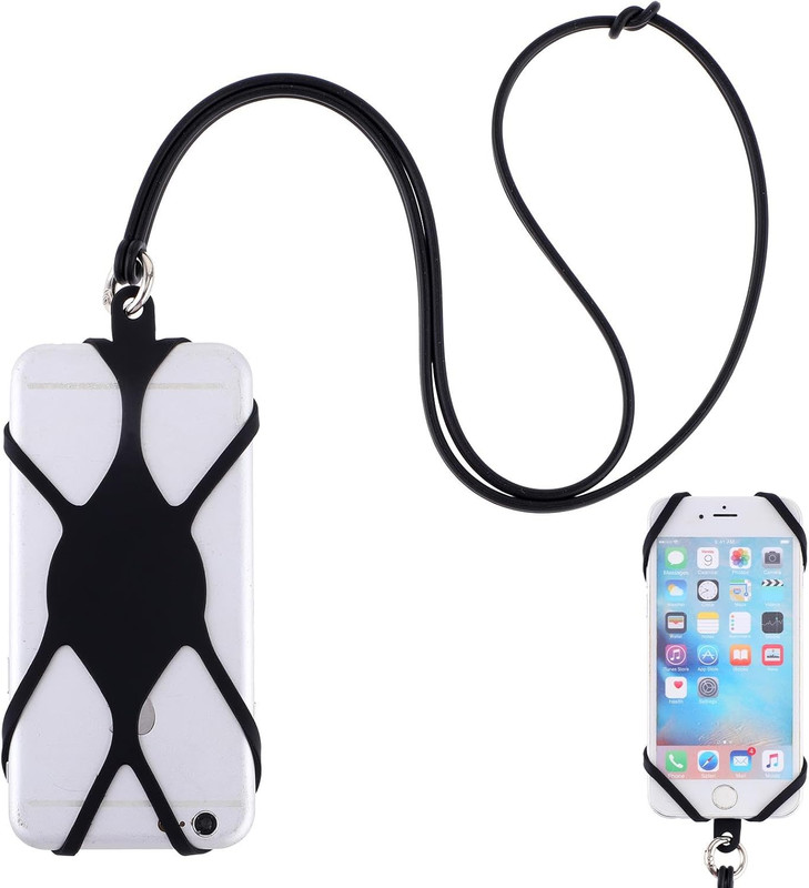 Simarro Universal Cell Phone Lanyard – Silicone Neck Strap Crossbody Phone Lanya