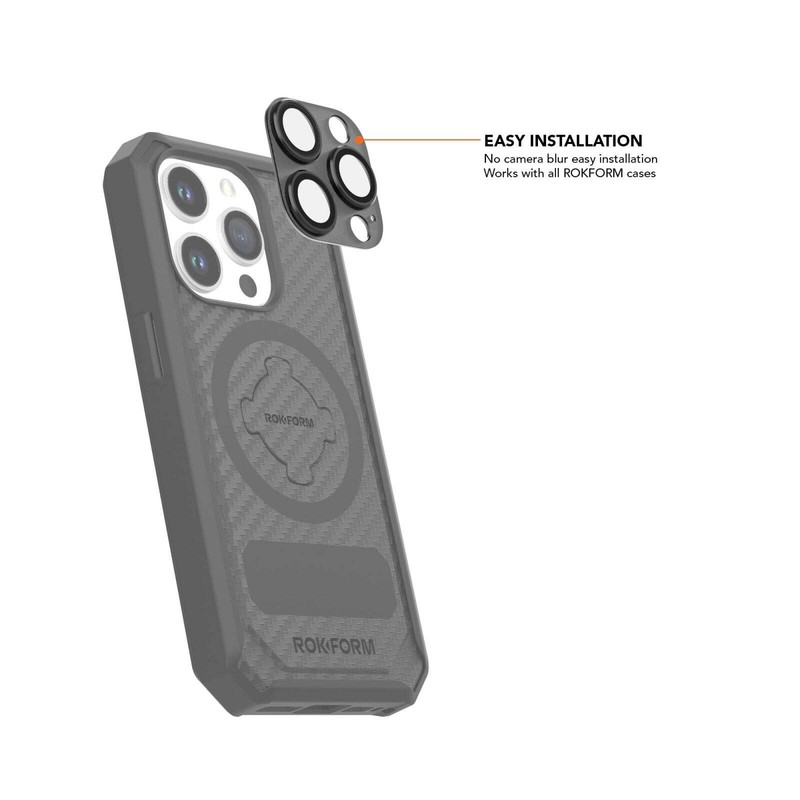Rokform iPhone 15 Pro Max Camera Lens Protector - Ultimate Scratch Resistance gallery