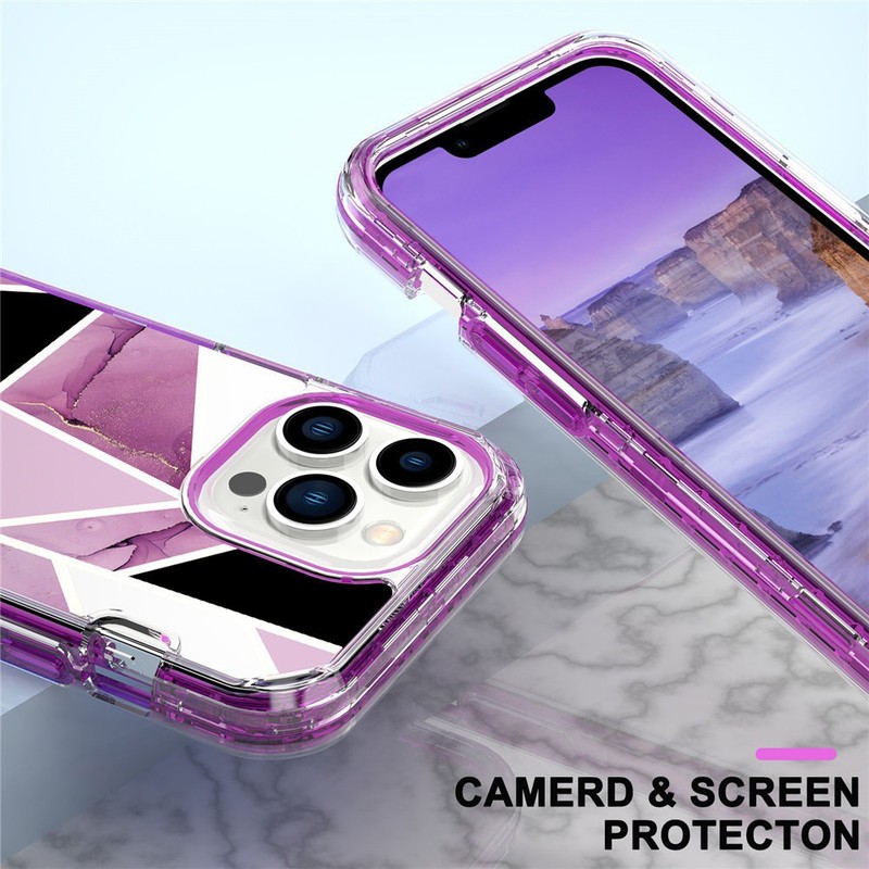 Easy to Install Snug Portable 3in1 Silicone Case Compatible with iPhone 15 16 17 gallery