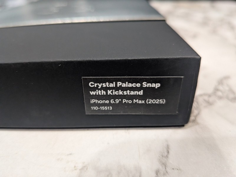 ZAGG Crystal Palace Snap With Kickstand Clear Case For iPhone 17 Pro Max gallery