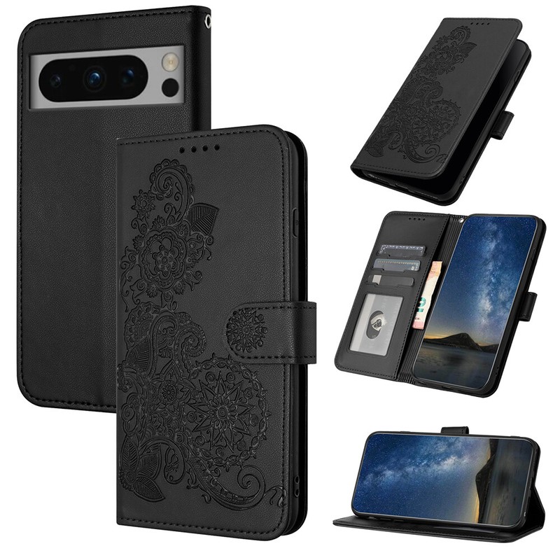 For Google Pixel 10 Pro XL 9A 8 7 6 Magnetic Leather Flip Stand Card Wallet Case