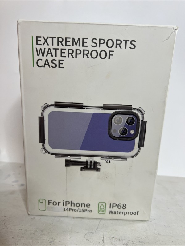 Extreme Sports Waterproof Case For Iphone 14 Pro Iphone 15 Pro Ip68 Waterproof