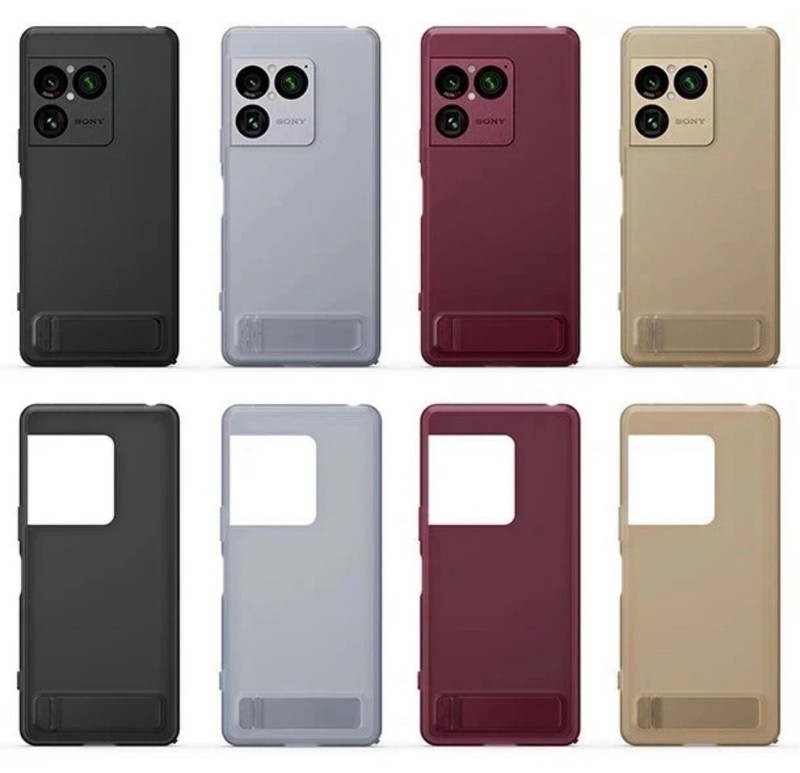 Genuine Sony Xperia 1 VIII XQZ-CBGE Style Black Cover Case Stand gallery
