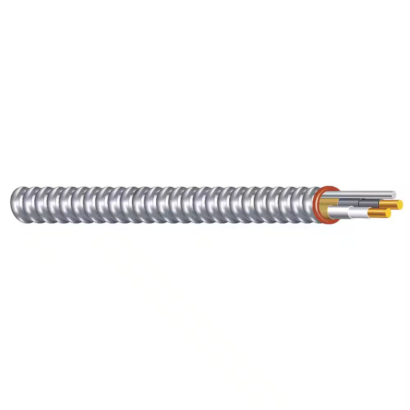 12/2 X 100 Ft. Solid CU BX/AC (AL Armored Cable) Armorlite Cable