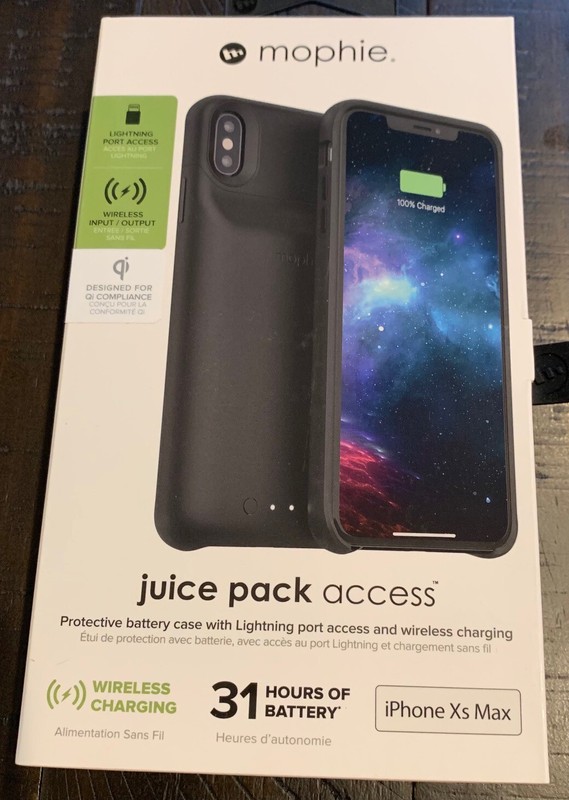 LOT OF 50 – Mophie Juice Pack Access Battery Case for iPhone XS Max (6.5″)