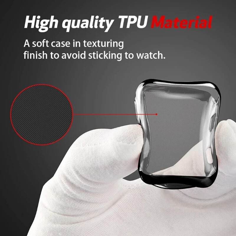 For Apple Watch Series 10 42/46mm Soft TPU Case Cover 360 Full Screen Protector gallery