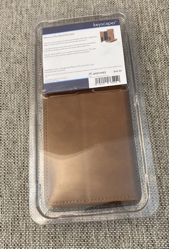 Keyscaper Philadelphia Union burn folio iPhone 12 Pro Max case gallery