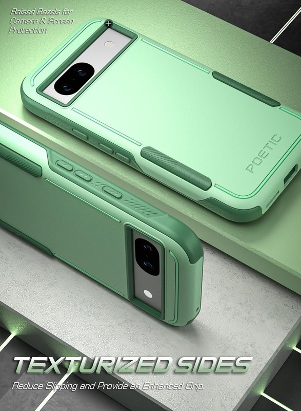 Poetic For Google Pixel 8A 5G Case Dual Layer Tough Shockproof Slim Cover Mint