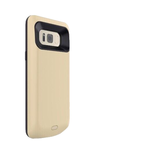 For Samsung S8 Plus Battery Case Charger 5500mAh Power Bank Case Cover Gold