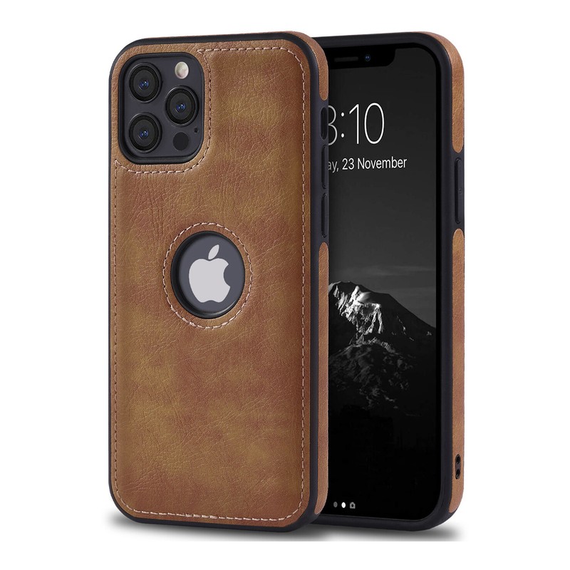 For iPhone11 12 13 14 PRO MAX 7 8 XR XS SLIM Leather Luxury Thin Shockprof Cover gallery