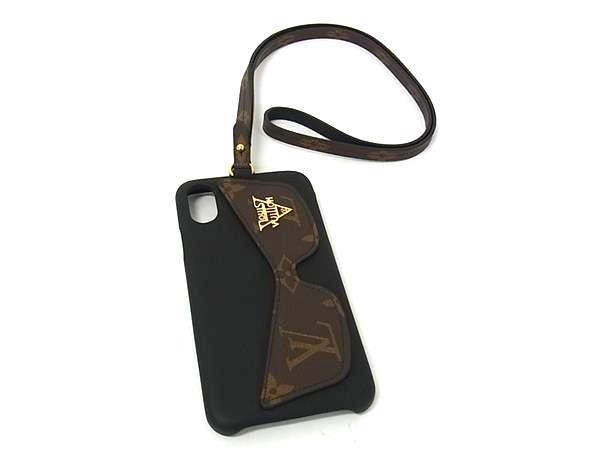 LOUIS VUITTON M68793 Monogram Bumper Cats Eye iPhoneX/xs Case Black Fp4839