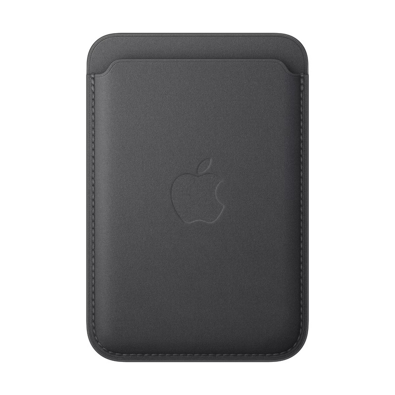 Brand New Black Apple iPhone FineWoven Magnetic Find My MagSafe Wallet FREE SHIP
