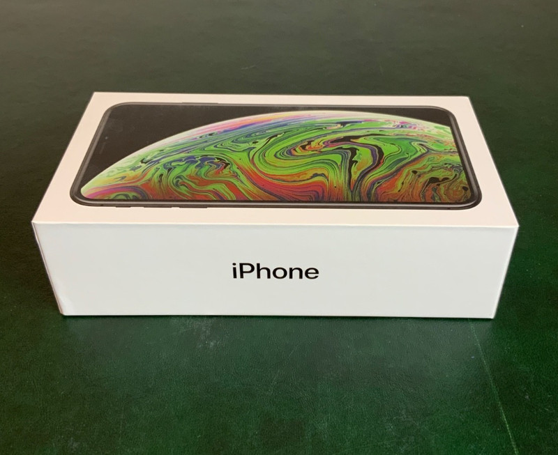 Apple iPhone XS Max 512 GB Space Gray Original EMPTY BOX & Packaging ONLY