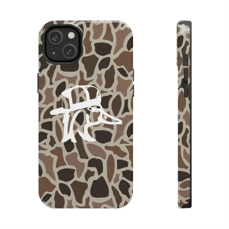 Old School Camo Redneck Duck Tough Case Gifts for Him Hunting Duck Hunting