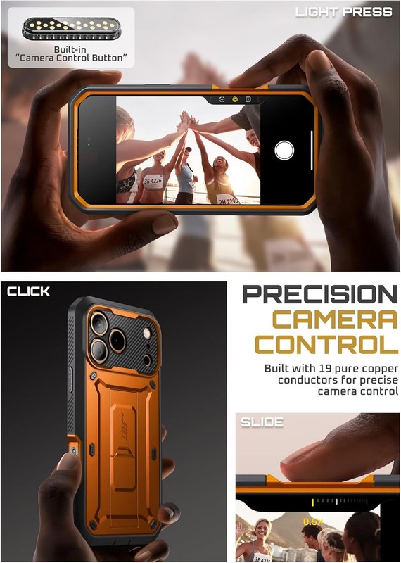 SUPCASE MilitaryGrade Protection For iPhone 17 Pro Max Case CameraControl Button gallery