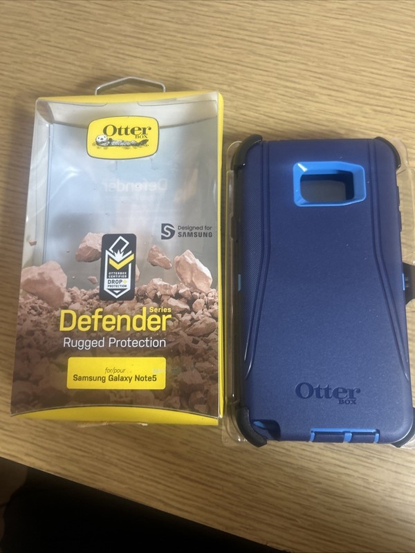 OtterBox Defender Case with Holster Clip for Galaxy Note5 (Only) – Indigo Harbor
