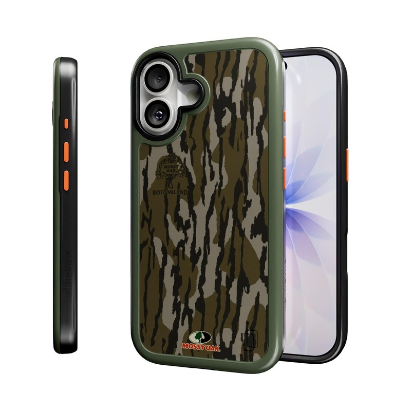iPhone 17 Shockproof Protective Case in Mossy Oak Bottomland Camo, MagSafe , …