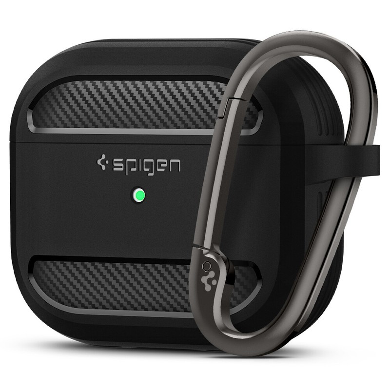 For Apple AirPods 3 Case | Spigen [ Rugged Armor ] Shockproof Slim Matte Cover