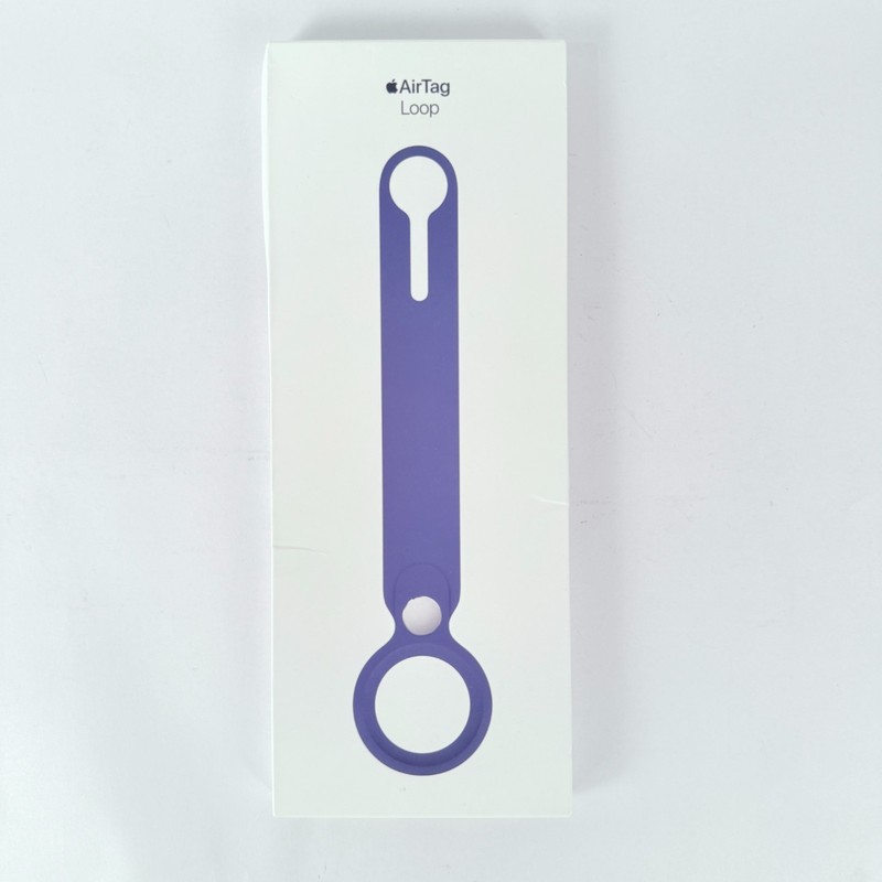 Apple AirTag Polyurethane Loop Case Cover ‑ Deep Navy MHJ03ZM/A ‑ Open Box OEM